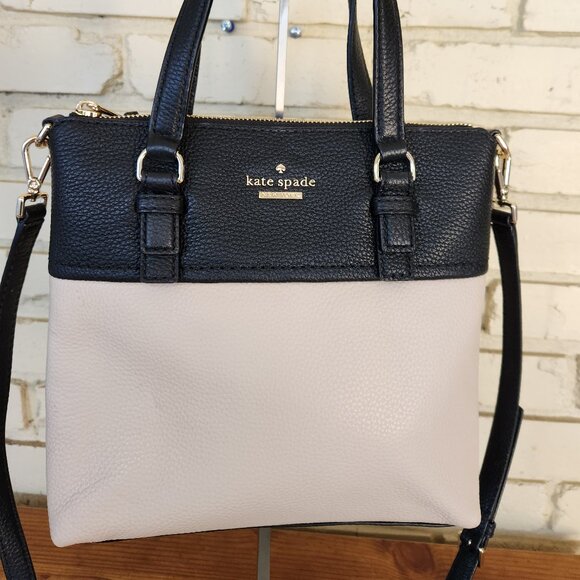 Like New Kate Spade NY Jackson Street Hayley Leather Crossbody Bag - Picture 2 of 15